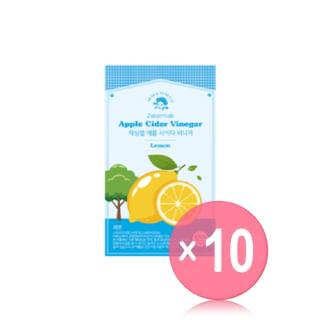 Apple Cider Vinegar - 2 Types 10pcs Bundle Set Lemon x 10 pcs