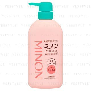 Minon Amino Moist Whole Body Shampoo Green Tea 450Ml minon kopen in de aanbieding Minon Amino Moist Whole Body Shampoo Green Tea 450Ml minon kopen in de aanbieding