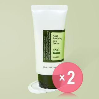 COSRX - Aloe Soothing Sun Cream 2pcs Bundle Set 50ml x 2 pcs