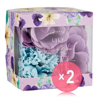GPP - Days in Bloom Bright Flowers Bath Flower Petit Gift Lily 2pcs Bundle Set 3 pcs x 2 pcs