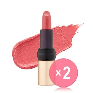 THE FACE SHOP - fmgt New Bold Sheer Glow Lipstick - 19 Colors 2pcs Bundle Set #15 Cozy Beige x 2 pcs