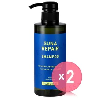 Reed Health Care - Suna Repair Shampoo Yuzu Citrus 2pcs Bundle Set 400ml x 2 pcs