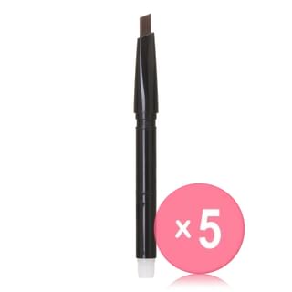 THE FACE SHOP - fmgt Designing Eyebrow Refill Only - 6 Colors 5pcs Bundle Set #04 Black Brown x 5 pcs