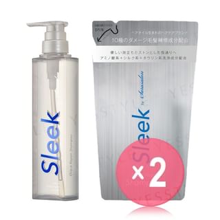 AQUA NOA - Sleek by sarasalon Grace Repair Shampoo 2pcs Bundle Set