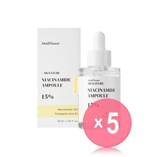 MediFlower - Signature Niacinamide 15% Ampoule 5pcs Bundle Set 30ml x 5 pcs
