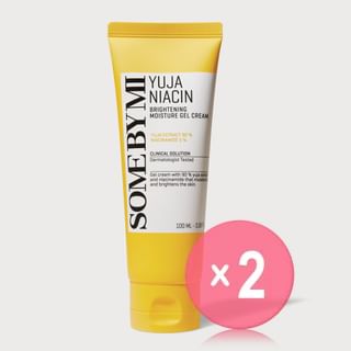 SOME BY MI - Yuja Niacin Brightening Moisture Gel Cream 2pcs Bundle Set Renewed - 100ml x 2 pcs