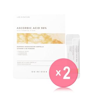SKIN1004 - Lab in Nature Madagascar Centella Vitamin C 96 Powder Stick Pouch 2pcs Bundle Set 0.1g x 15 pcs x 2 pcs