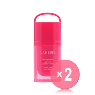 LANEIGE - Juicepop Box Lip Tint - 10 Colors 2pcs Bundle Set K-Pop Pink x 2 pcs