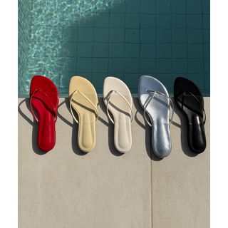 Color Thong Flip-Flops