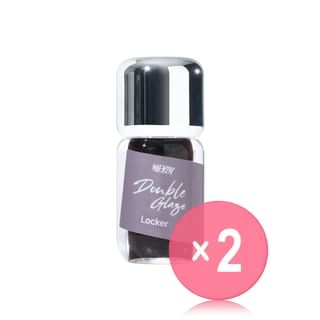 MERZY - Double Glaze Locker - 6 Colors 2pcs Bundle Set #08 Midnight Me x 2 pcs