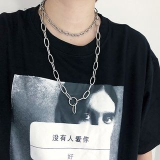 Pangu Layered Chain Choker pangu kopen in de aanbieding Pangu Layered Chain Choker pangu kopen in de aanbieding