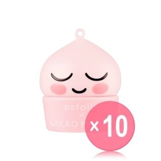 esfolio - Moist Tok Peach Pop Lip Balm Set KAKAO FRIENDS Edition 10pcs Bundle Set 2 pcs x 10 pcs