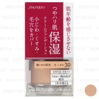 Shiseido Integrate Gracy Moist Cream Foundation Spf 22 Pa 030 Ocher 25G shiseido kopen in de aanbieding Shiseido Integrate Gracy Moist Cream Foundation Spf 22 Pa 030 Ocher 25G shiseido kopen in de aanbieding