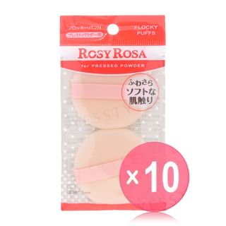 Chantilly - Rosy Rosa Flocky Puff N 10pcs Bundle Set 2 pcs x 10 pcs