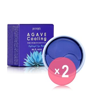 PETITFEE - Agave Cooling Hydrogel Eye Mask 60pcs 2pcs Bundle Set 60 pcs x 2 pcs