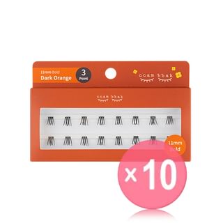 ccam bbak - Original Bold Eyelash 3 Points - 3 Types 10pcs Bundle Set 11mm x 10 pcs