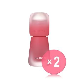 The Saem - Saemmy's Crema Velvet Tint - 10 Colors 2pcs Bundle Set #02 Rose Presso x 2 pcs