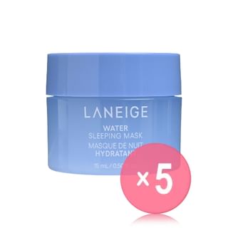 LANEIGE - Water Sleeping Mask Mini 5pcs Bundle Set 2025 Version - 15ml x 5 pcs