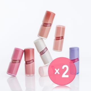 hince - Raw Glow Gel Tint - 22 Colors 2pcs Bundle Set #R017 Raw Peach x 2 pcs