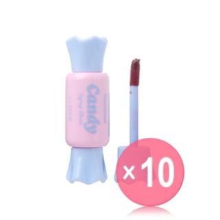 The Saem - Saemmul Candy Syrup Gloss - 7 Colors 10pcs Bundle Set #03 Mulberry Syrup x 10 pcs