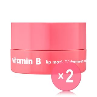THE FACE SHOP - Vitamin B Lip Mask Watermelon 2pcs Bundle Set 14g x 2 pcs