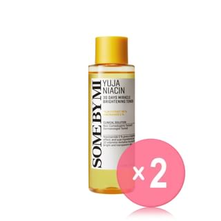 SOME BY MI - Yuja Niacin 30 Days Miracle Brightening Toner 2pcs Bundle Set Renewed - 150ml x 2 pcs