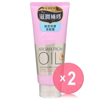 Mandom - Lucido-L Argan Rich Oil Hair Treatment Cream 2pcs Bundle Set 150g x 2 pcs