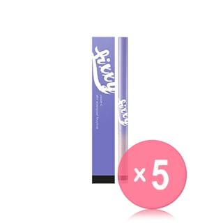 Peach C - Slim Waterproof Fixxy Liner - 3 Colors 5pcs Bundle Set #01 Black x 5 pcs