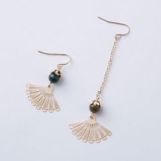 Cometto Metallic Fan Drop Earrings cometto kopen in de aanbieding Cometto Metallic Fan Drop Earrings cometto kopen in de aanbieding