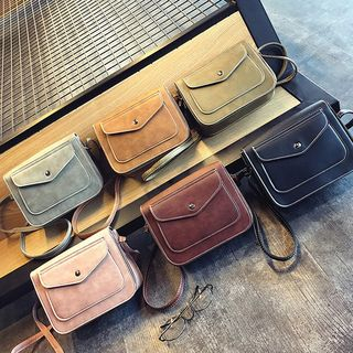 Baguette Pocketed Shoulder Bag baguette kopen in de aanbieding Baguette Pocketed Shoulder Bag baguette kopen in de aanbieding