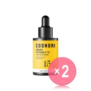COSNORI - Origin Vitamin C 15 Tone-up Ampoule 2pcs Bundle Set 20ml x 2 pcs