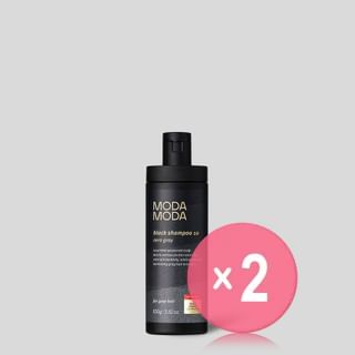 MODAMODA - Zero Gray Black Shampoo 10 Mini 2pcs Bundle Set 100g x 2 pcs