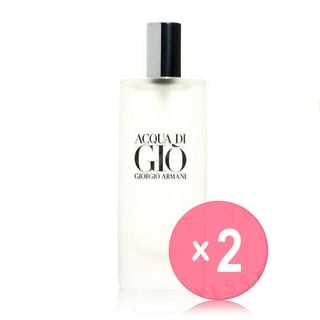 Giorgio Armani - Acqua Di Gio Men Eau De Parfum 2pcs Bundle Set 15ml x 2 pcs