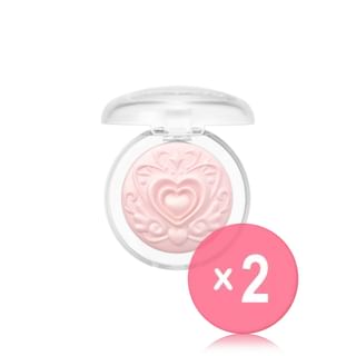 peripera - Moodlike Highlighter - 3 Colors 2pcs Bundle Set #02 Pink Veil x 2 pcs