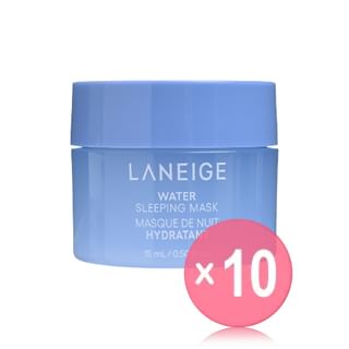 LANEIGE - Water Sleeping Mask Mini 10pcs Bundle Set 2025 Version - 15ml x 10 pcs