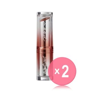 peripera - Ink Mood Glowy Balm Hip Gray Grayish Express Collection - 3 Colors 2pcs Bundle Set #06 Rose In True x 2 pcs