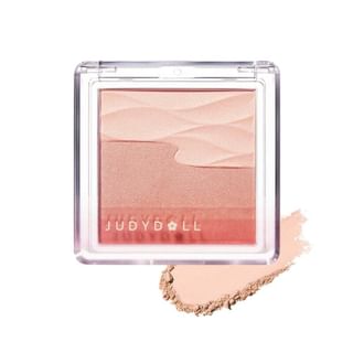 Judydoll - Satin Glow Blush - 8 Colors #01 Tidal Apricot - 5g