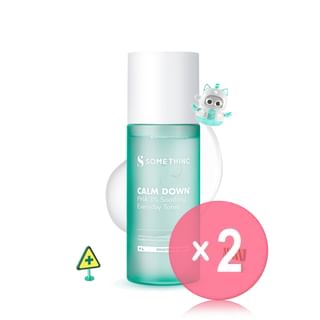 SOMETHINC - Calm Down! PHA 3% Soothing Everyday Toner 2pcs Bundle Set 100ml x 2 pcs