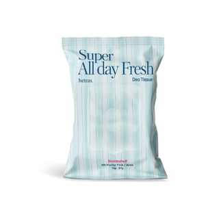 hetras - Super All Day Fresh Deo Tissue - 3 Types Bombshell