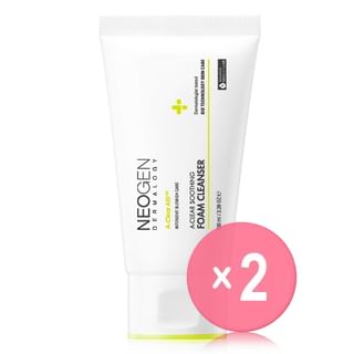 NEOGEN - Dermalogy A-Clear Aid Soothing Foam Cleanser 2pcs Bundle Set 100ml x 2 pcs