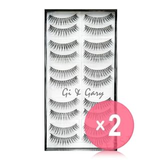 Gi & Gary - Professional Eyelashe Social Butterfly G09 2pcs Bundle Set 10 pairs x 2 pcs