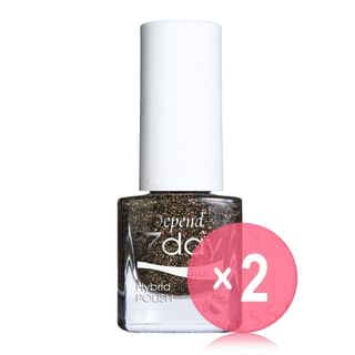 Depend Cosmetic - 7day Hybrid Polish 70038 Fool's Gold 2pcs Bundle Set 5ml x 2 pcs