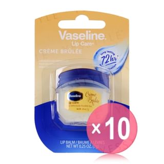 Vaseline - Lip Care Mini Creme Brulee 10pcs Bundle Set 7g x 10 pcs
