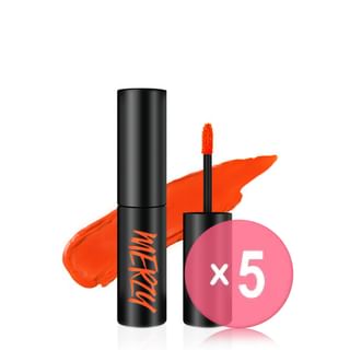 MERZY - The First Velvet Tint Season 1 - 6 Colors 5pcs Bundle Set #V3 Cassis Orange x 5 pcs
