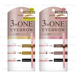 Jourmo 3 In One Eyebrow Pencil jourmo kopen in de aanbieding Jourmo 3 In One Eyebrow Pencil jourmo kopen in de aanbieding