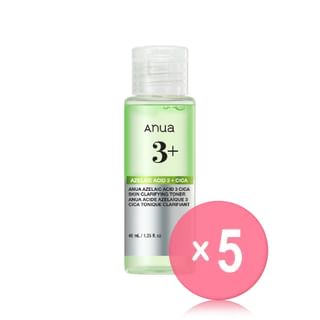 Anua - Azelaic Acid 3 Cica Skin Clarifying Toner Mini 5pcs Bundle Set 40ml x 5 pcs