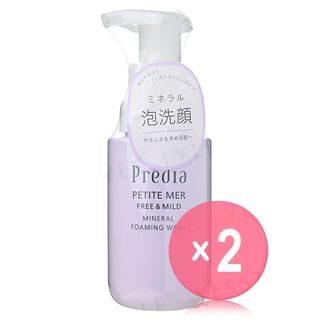 Kose - Predia Petite Mer Free & Mild Mineral Foaming Wash 2pcs Bundle Set 200ml x 2 pcs