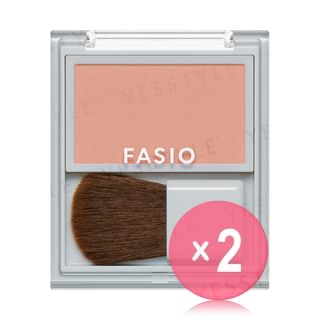 Kose - Fasio UV Face Color Healthy Complexion SPF 10 PA+ 04 Mocha Peach 2pcs Bundle Set 2.5g x 2 pcs