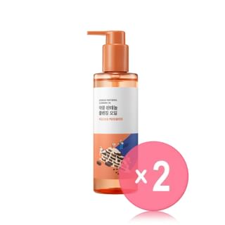 ROUND LAB - Soybean Panthenol Cleansing Oil 2pcs Bundle Set 200ml x 2 pcs