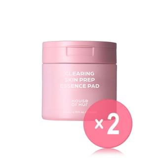 House of Hur - Clearing Skin Prep Essence Pad 2pcs Bundle Set 70 pads x 2 pcs
